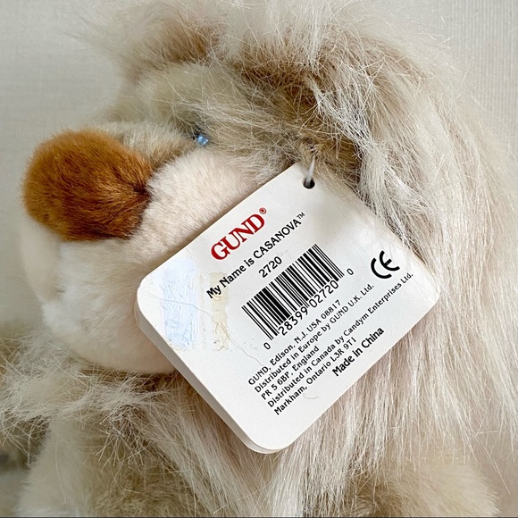 VINTAGE GUND CASANOVA LION 2720 PLUSH STUFFED ANIMAL 11” NWT - Picture 13 of 13